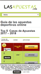 Mobile Screenshot of lasapuestas.com